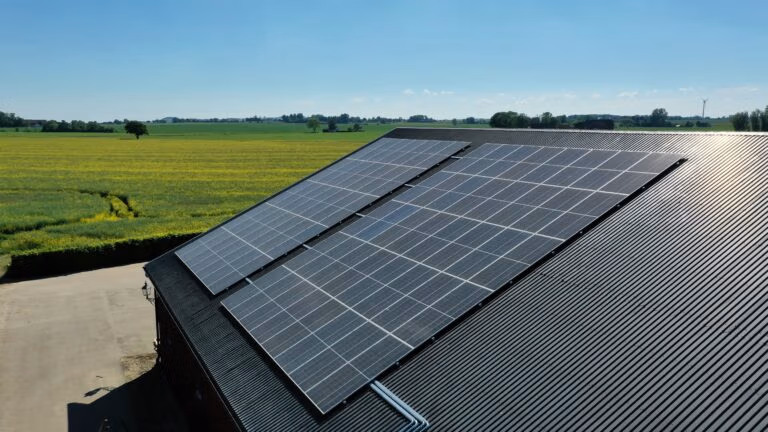 Solceller på lantbruk