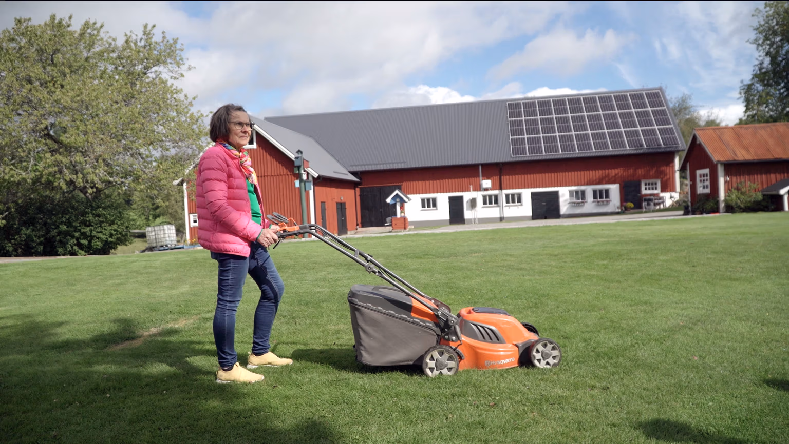 Solcellsanläggning ladugård hultsjö